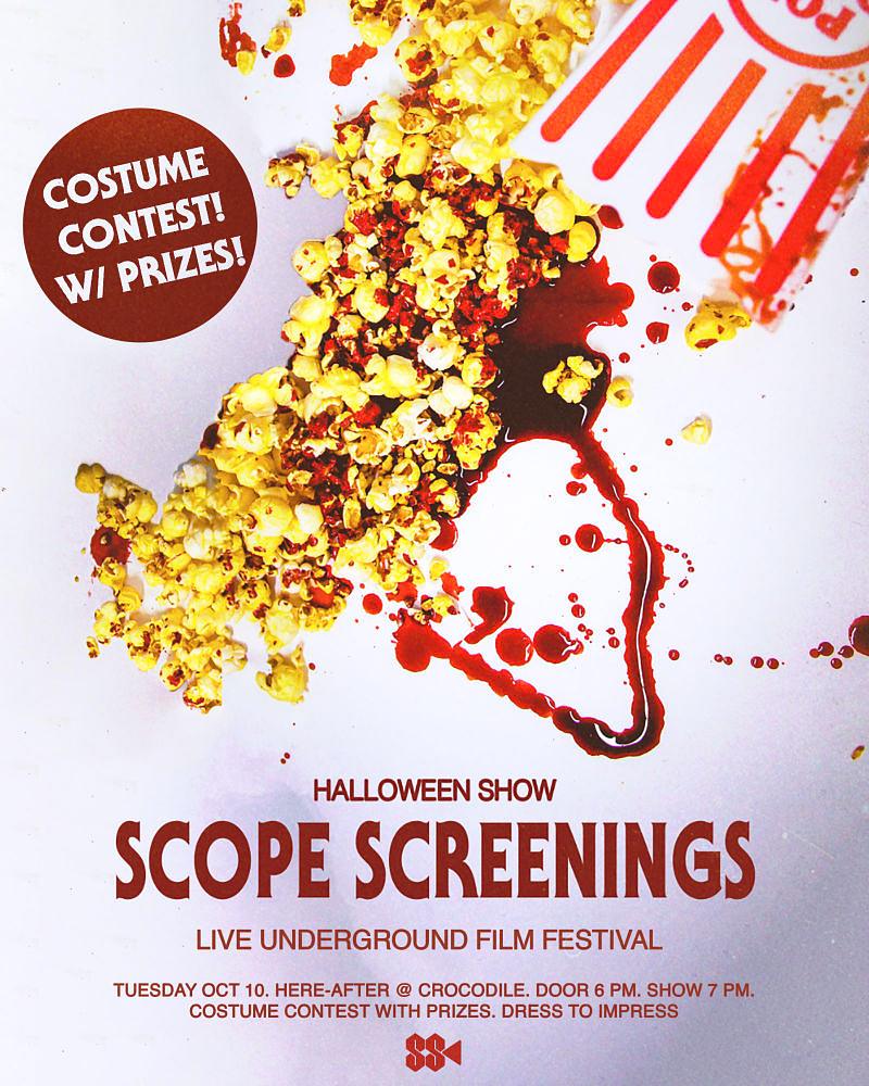 scope screenings halloween show october 10 at Here-After.