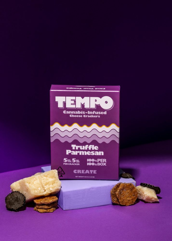 Truffle Parmesan tempo crackers