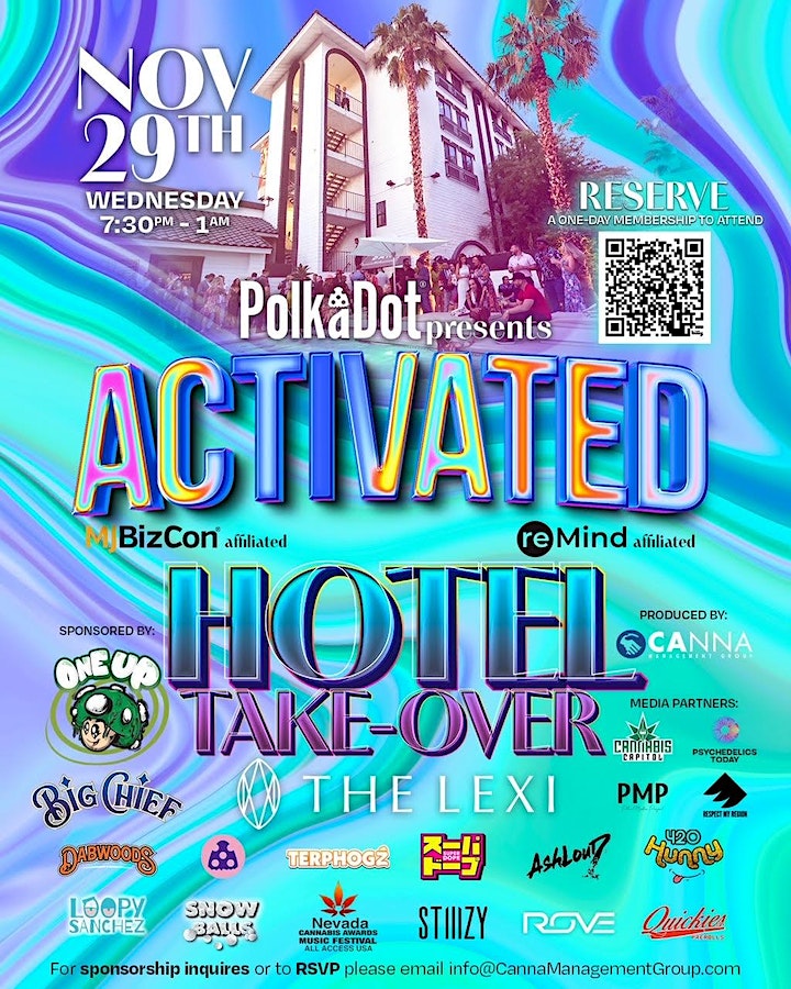 PolkaDot Presents ACTIVATED "Hotel Takeover" Event at The Lexi Las Vegas Nov. 29