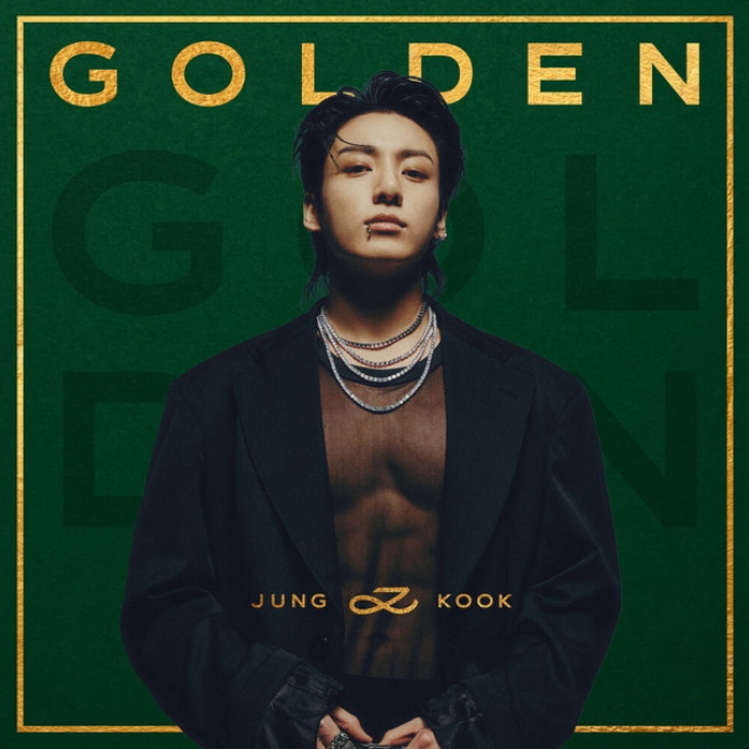 Jung Kook Golden album artwork