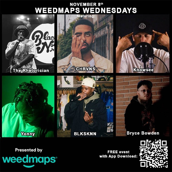 Word Around the Sound is... Weedmaps Wednesdays is highlighting local hip-hop at the Nectar Lounge.