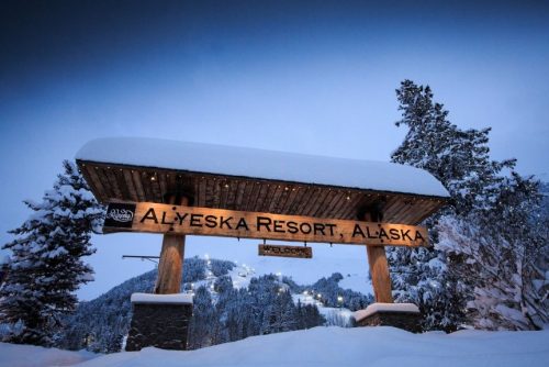 Alyeska Resort Entrance - Instagram