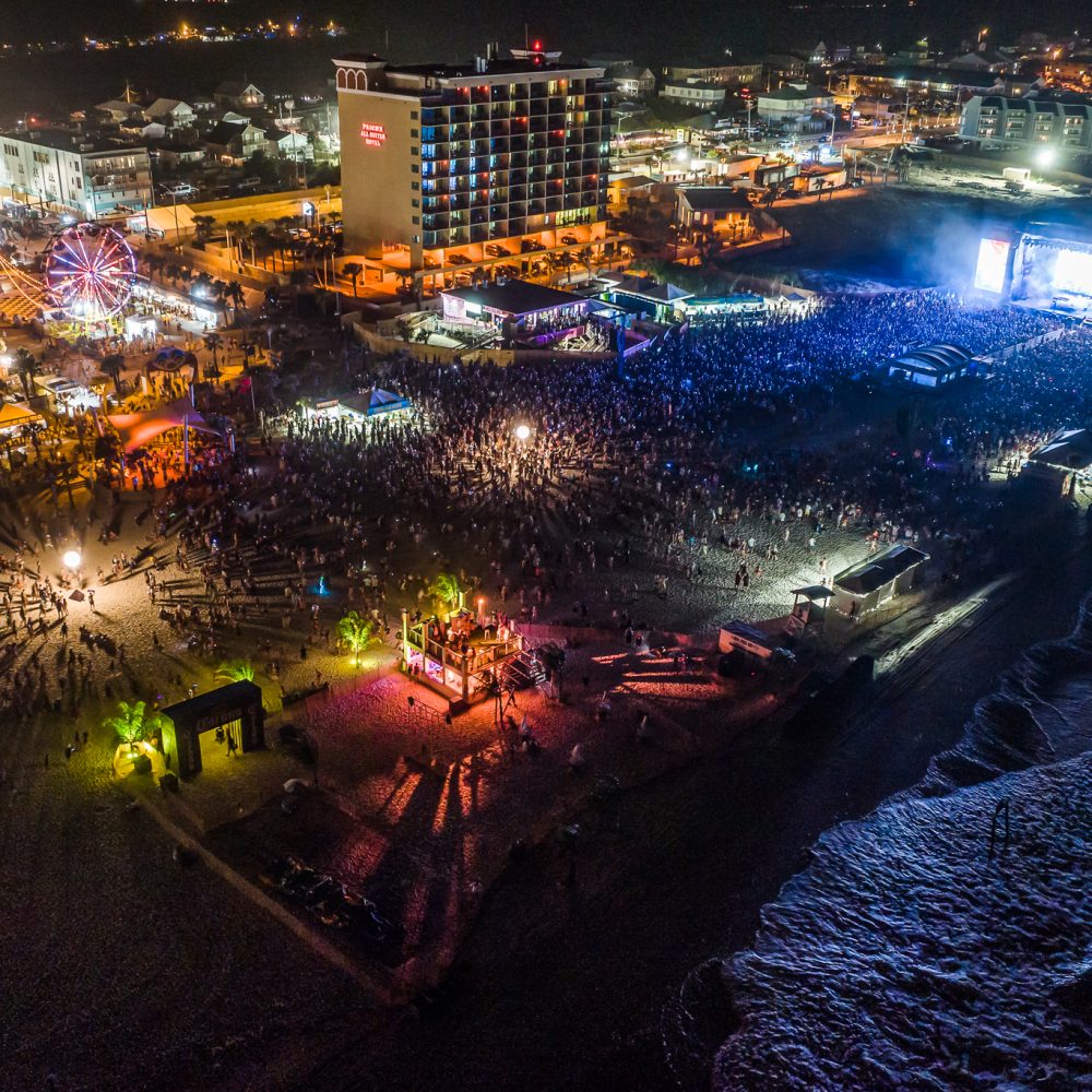 Hangout Music Festival At Night