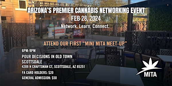 Arizona's February 28th MITA Event Switches Venue To Pour Decisions + Respect My Region Set To Co-Host Podcast and Pop-Up With Booth