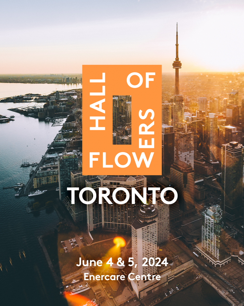 Cultivating Connections: Hall of Flowers Toronto Returns to The Enercare Center June 5th and 6th