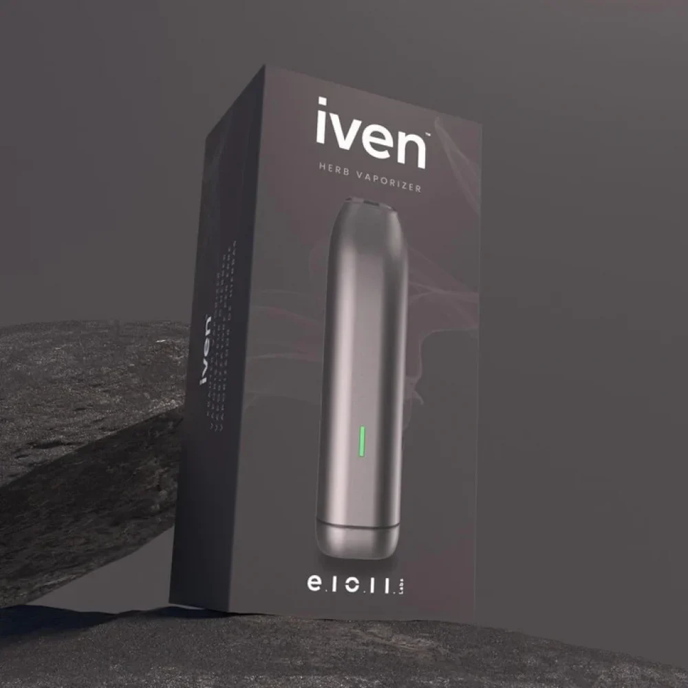 E1011 Labs' iven Dry Herb Vaporizer Is Where Sleek Design Meets Advanced Cannabis Vaping Functionality