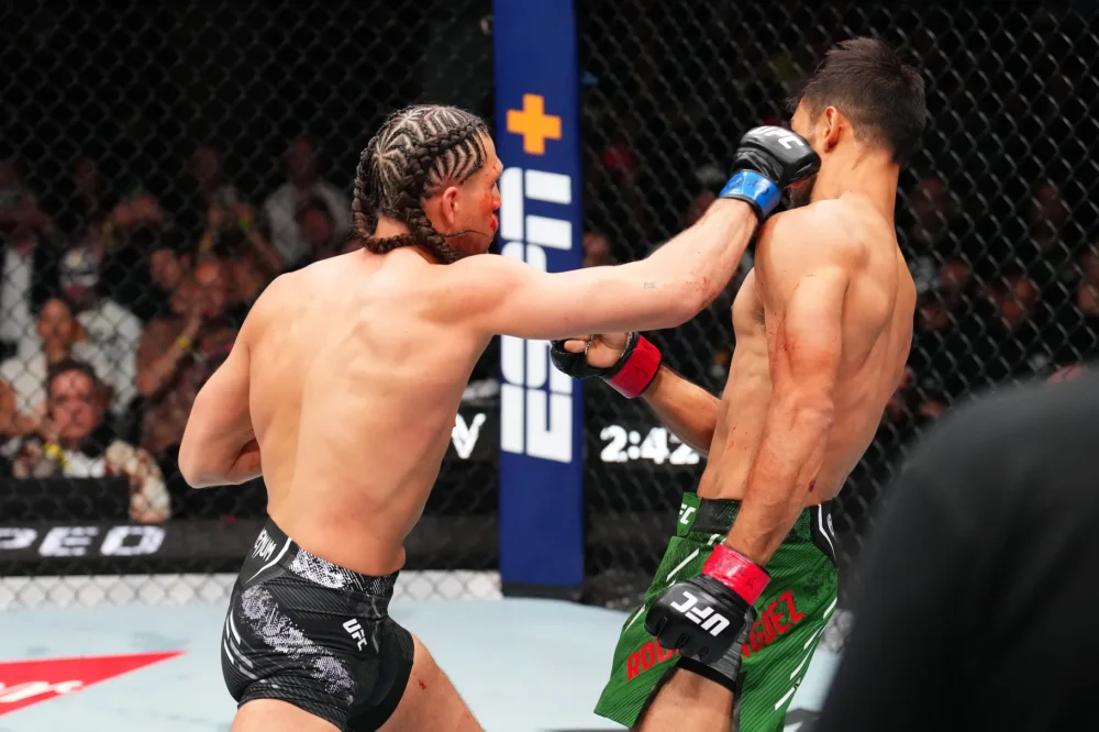 UFC featherweights Brian Ortega and Yair Rodriguez rematched at UFC Mexico City in February.