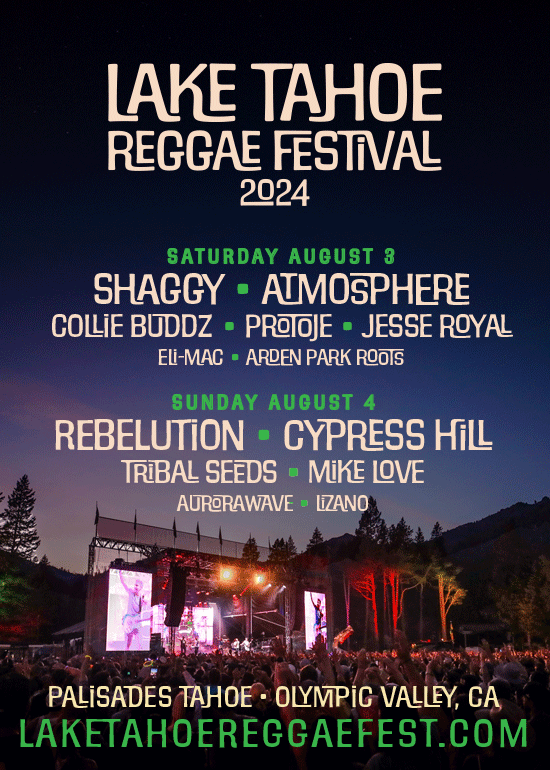 Cypress Hill, Shaggy, and Rebelution Set To Perform at Lake Tahoe Reggae Festival August 3rd and 4th