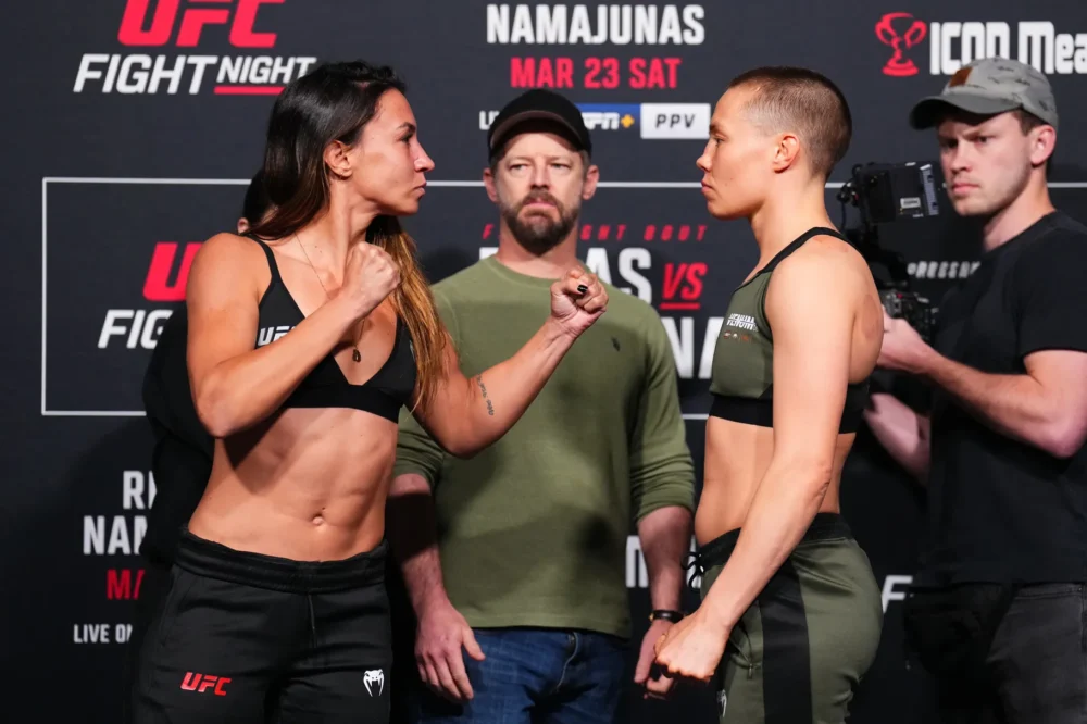 UFC flyweight Rose Namajunas defeated Amanda Ribas via Decision back in March.