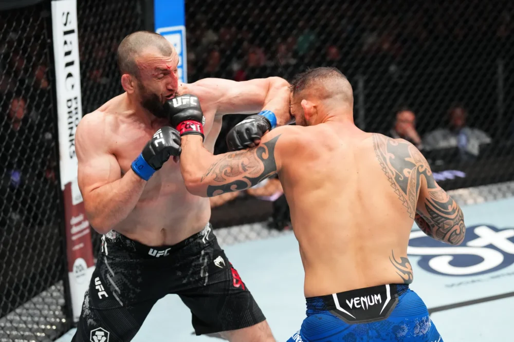 UFC welterweight Muslim Salikhov defeated Santiago Ponzinibbio via split-Decision at UFC Denver.