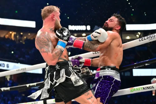 Internet sensation turned professional boxer Jake Paul defeated Mike Perry via sixth-round TKO inside Amalie Arena in Tampa, Florida.