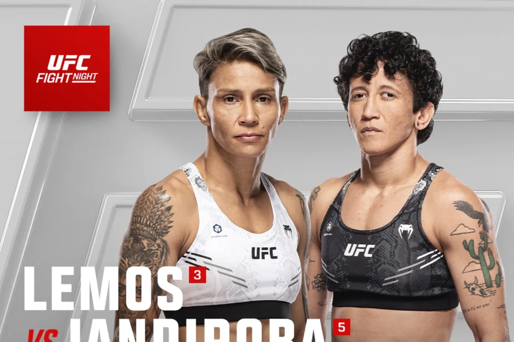 UFC Vegas 94 goes down July 20 inside the UFC Apex as Strawweights Amanda Lemos and Virna Jandiroba headline the card.