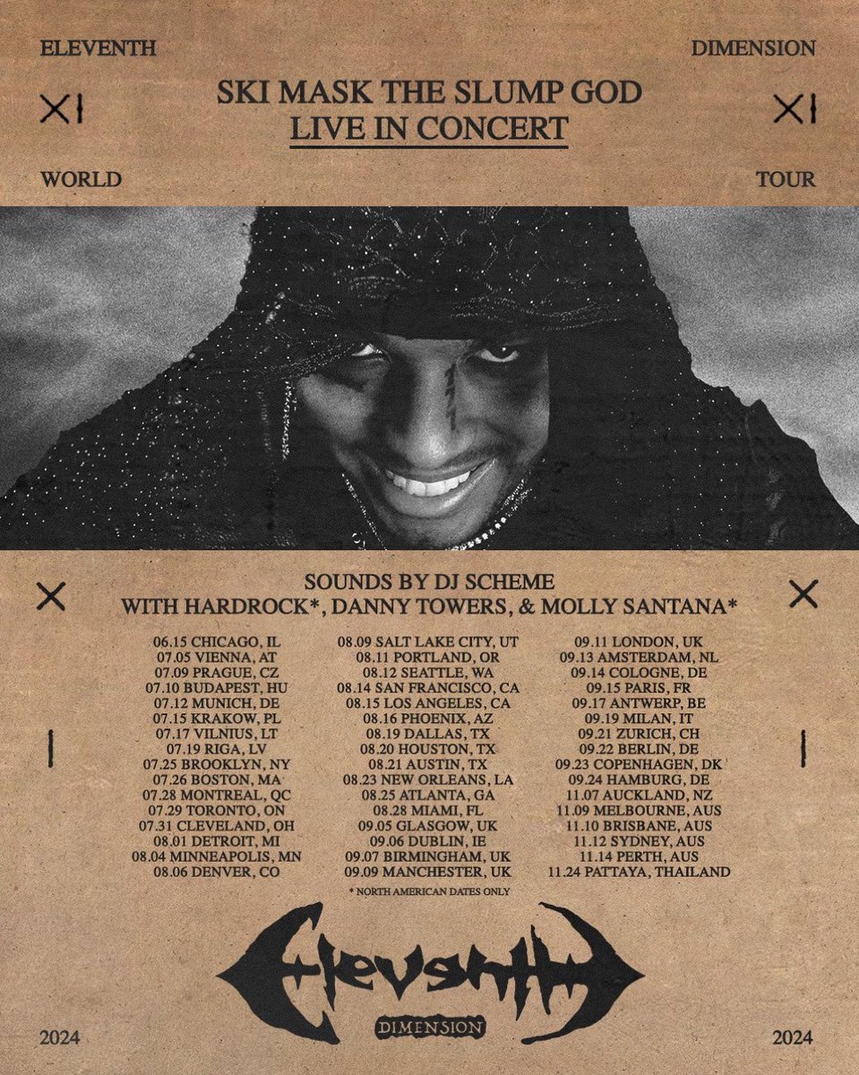 Ski Mask The Slump God Returns to LA On His ‘Eleventh Dimension’ Tour