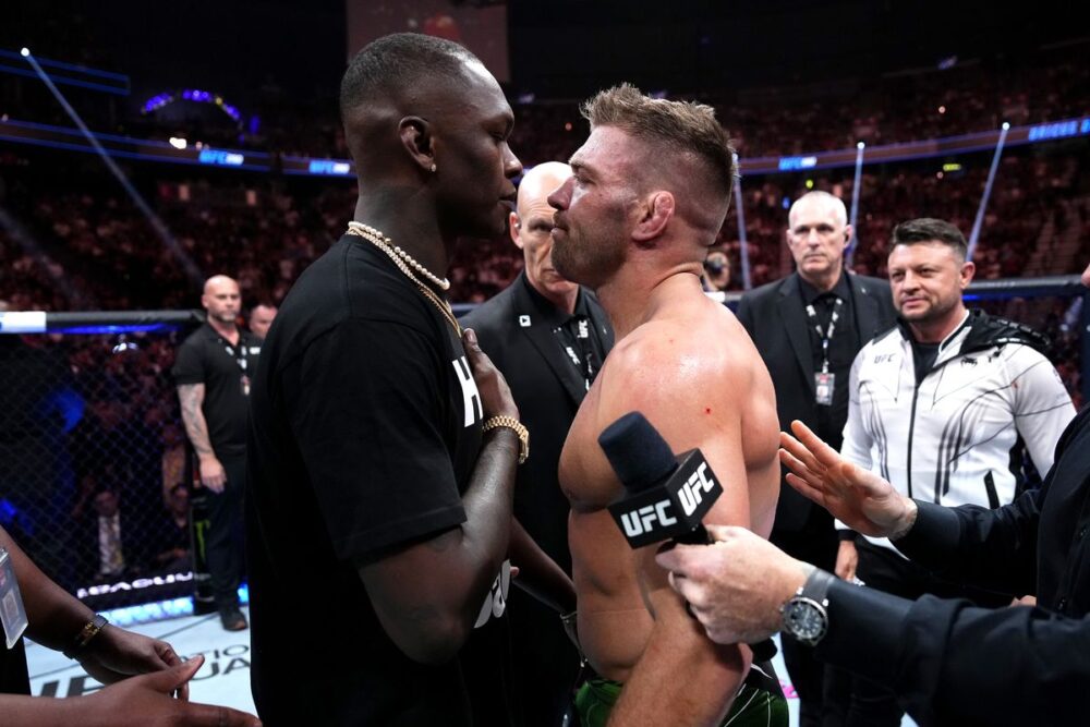 The beef will get settled inside the cage as middleweights Dricus Du Plessis and Israel Adesanya will clash in UFC 305's main event in Perth, Australia.