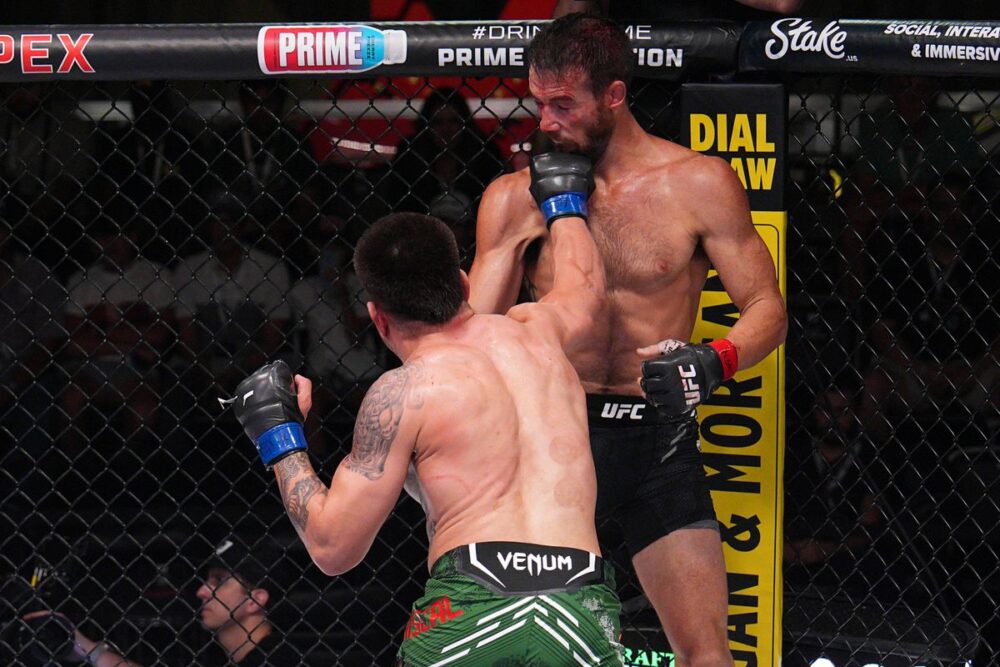 UFC featherweight Chepe Mariscal dominated Damon Jackson over three rounds at UFC Vegas 95.