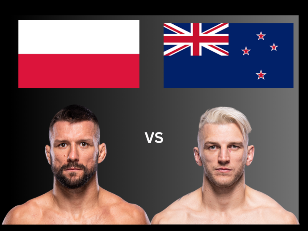 UFC lightweights Mateusz Gamrot and Dan Hooker will fight on UFC 305's main card.