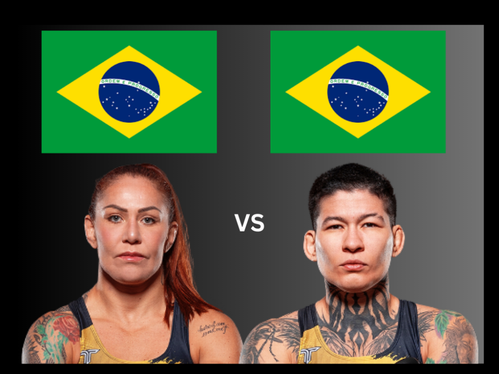 PFL women's featherweights Cris Cyborg and Larissa Pacheco clash at PFL: Battle of the Giants.