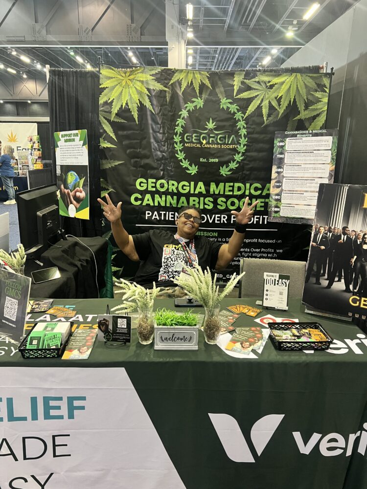 The Georgia Medical Canabis Society, at the Alternative Products Expo.