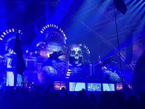 Held at the NOS Event Center, Insomniac's Escape Halloween festival was a massive, immersive experience with epic performances, jaw-dropping visuals, and interactive elements that made it the biggest and best edition yet.