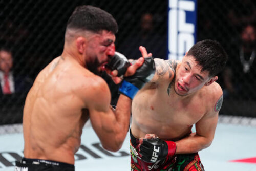 UFC flyweight Brandon Moreno defeated Amir Albazi at UFC Edmonton.