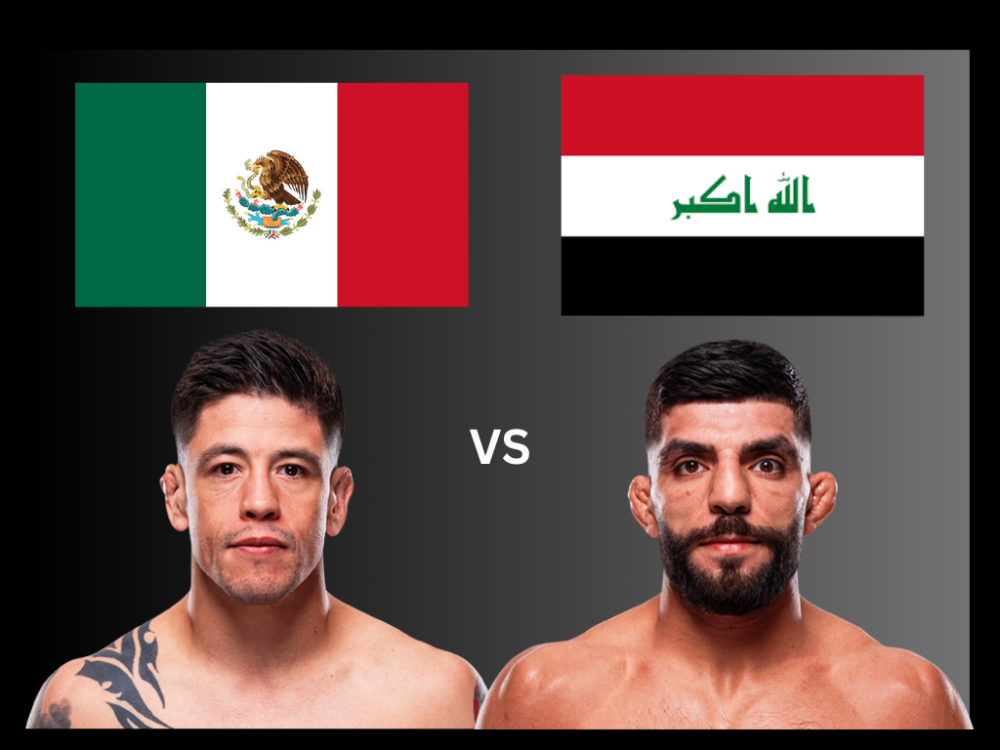 UFC flyweights Brandon Moreno and Amir Albazi clash at UFC Edmonton.