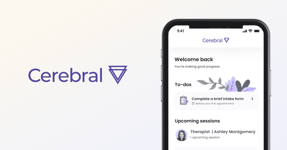Top Online Mental Health Services in 2025: Therapy, Texting, and Affordable Options That Actually Help --- Photo via Cerebral Website
