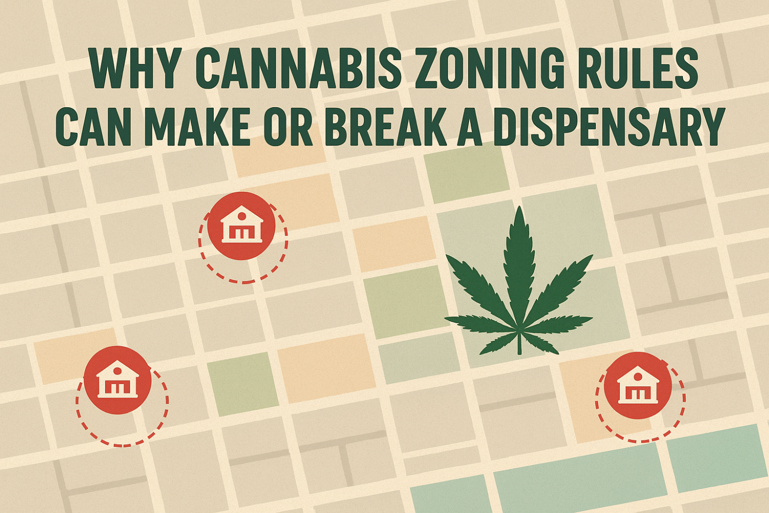 Why Cannabis Zoning Laws Can Make or Break a Dispensary