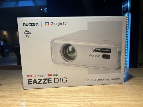 The Aurzen EAZZE D1 Smart Projector Delivers Serious Quality and Instant Vibes
