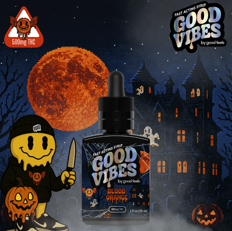 Good Vibes Launches Cannabis Industry's First Glow-In-The-Dark Cannabis Tincture For Halloween