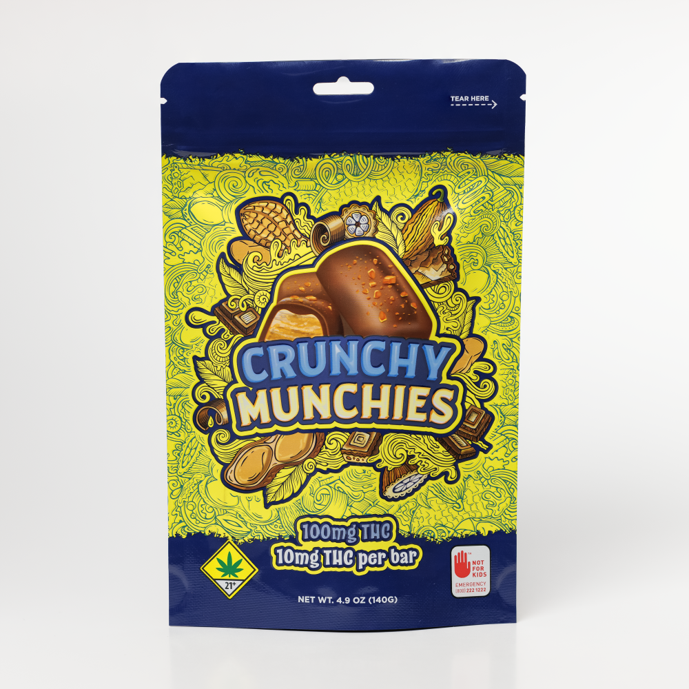 Washington State's Swifts Edibles Launches New Crunchy Munchies and Stellar Bites Candy Bars + Upgrades Peanut Butter Cups with Rosin Infusion