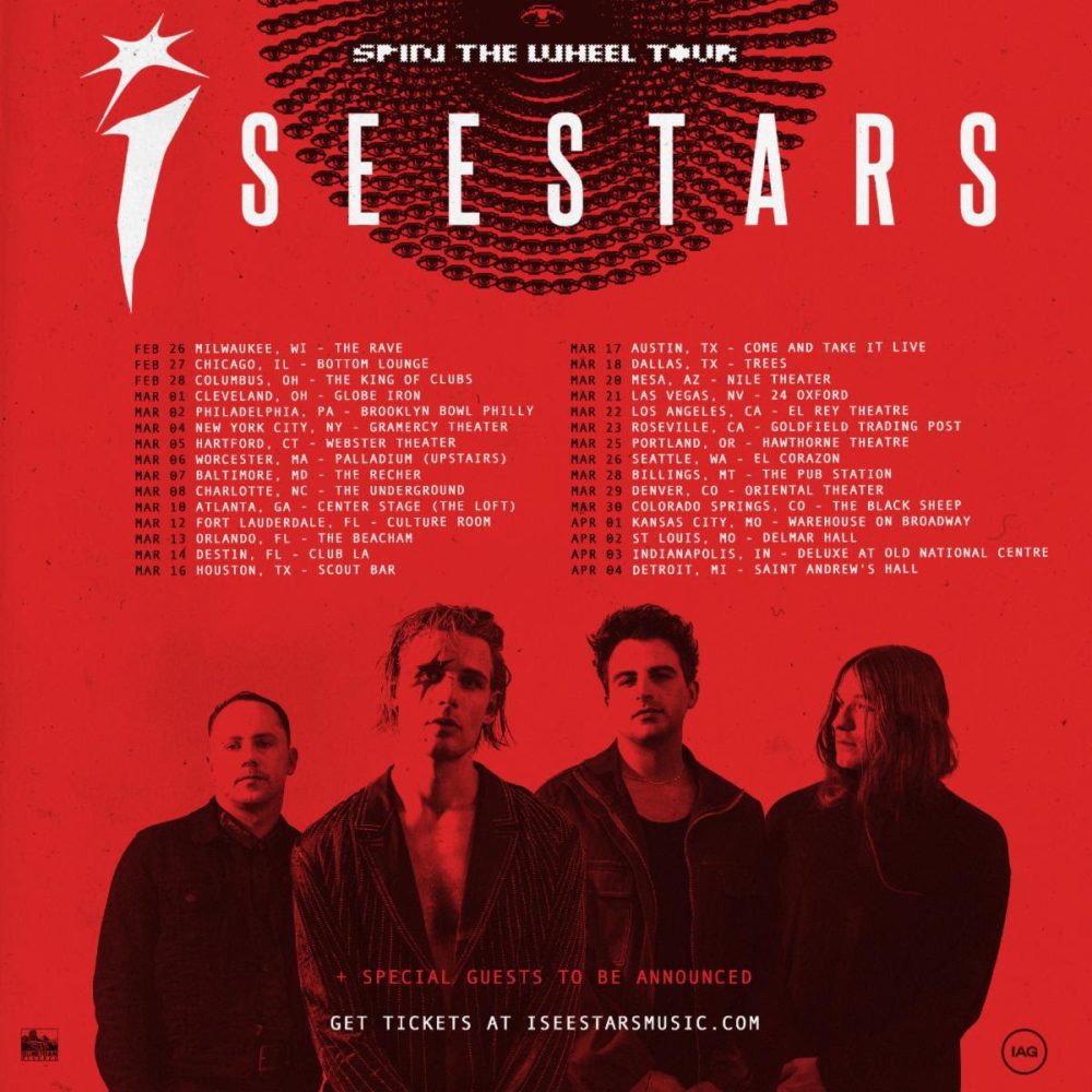 I See Stars Announces Spin The Wheel Tour 2026