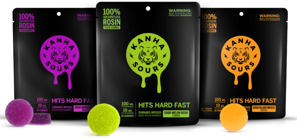 KANHA Solventless Belts and Rosin Sours Are Among the Most Delicious Edibles in California