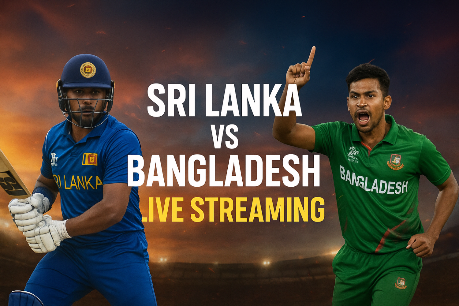 Sri Lanka vs Bangladesh Live Streaming: Where to Watch and What to Expect