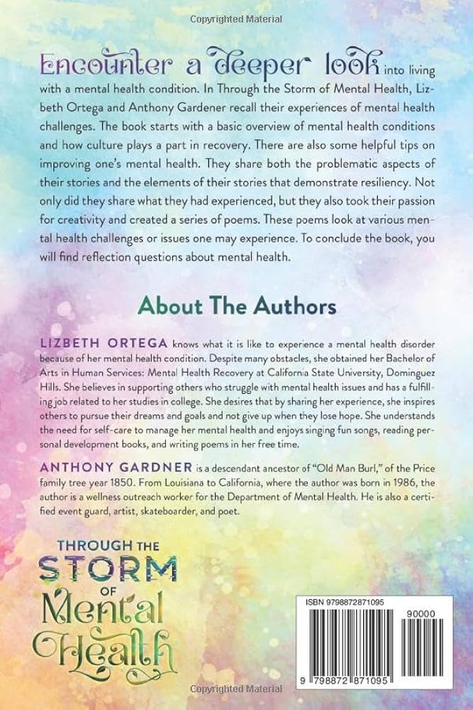 Through The Storm of Mental Health: Co-Auther Anthony Gardner Talks Healing, Pain, and Poetry
