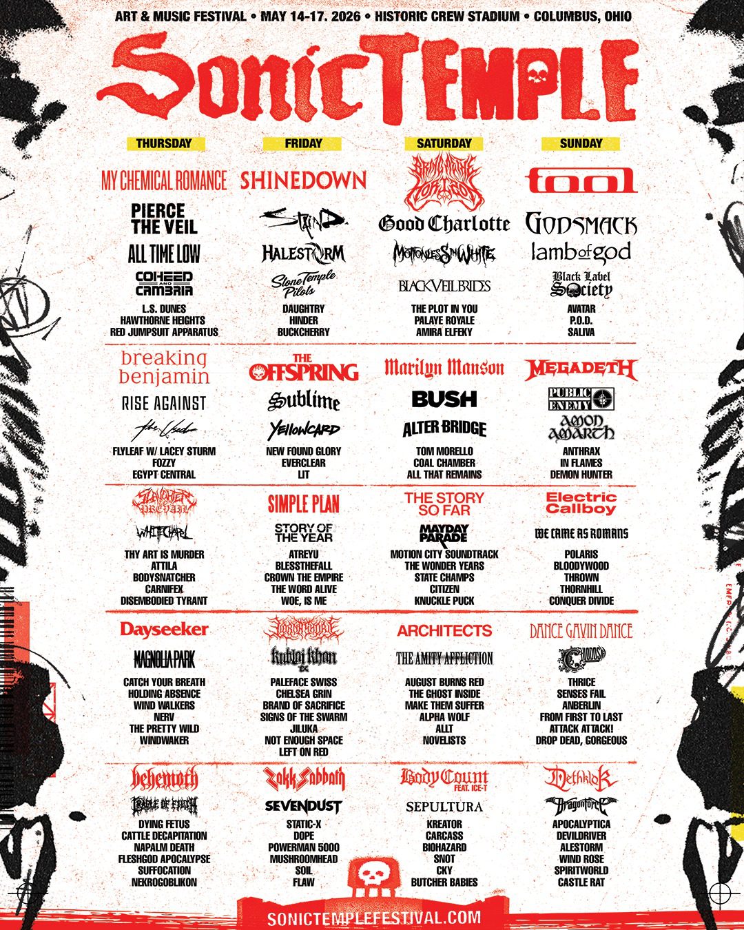 The Ultimate 2026 Metal Music Festivals Guide
