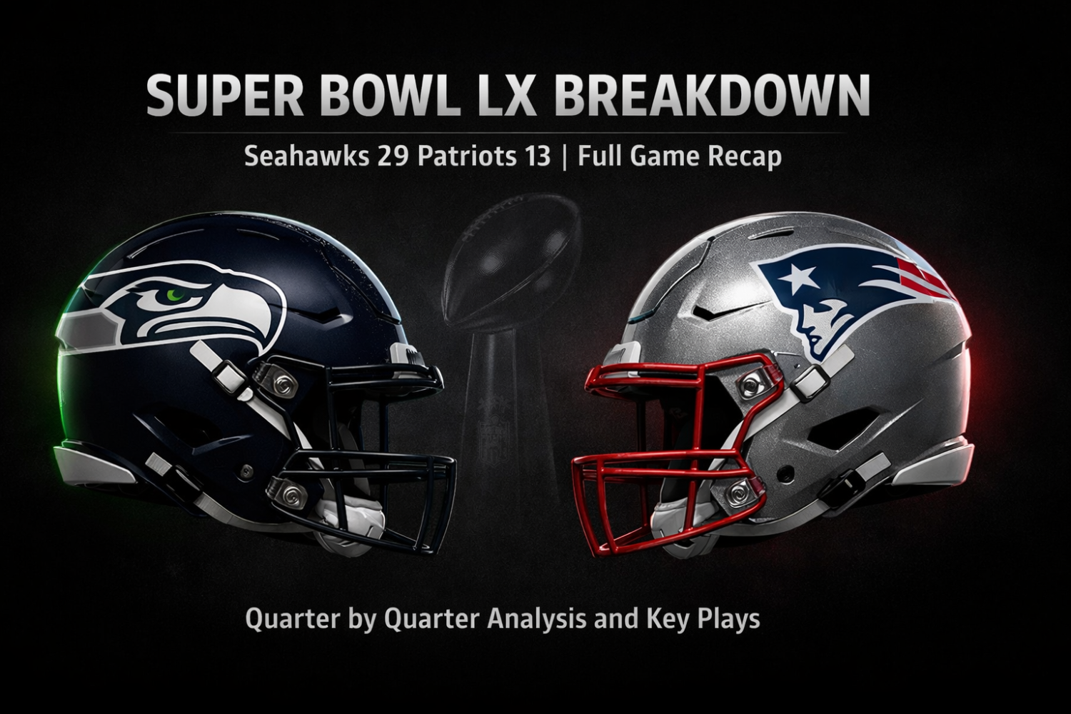 Super Bowl LX Seahawks vs Patriots Full Game Breakdown Quarter by Quarter