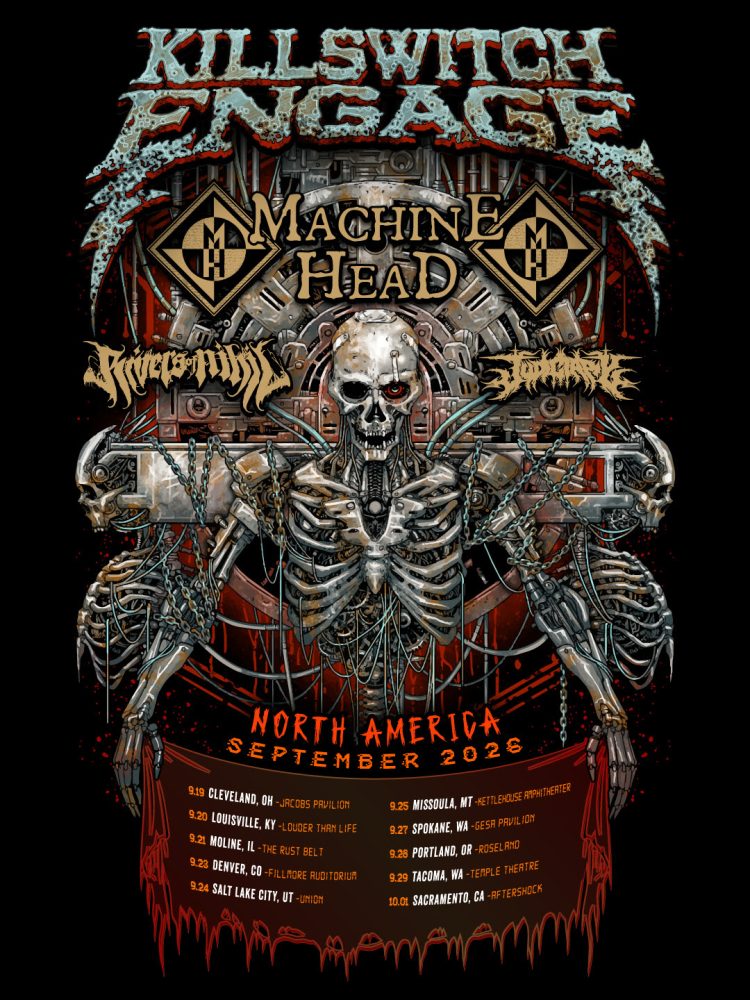 Killswitch Engage Announce Canadian Headline Tour for August with More U.S. Dates Set for September