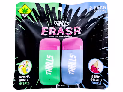 The Thrills ERASR Device Lets You Pair Two Flavors at Once, Creating a Completely Different Vape Experience