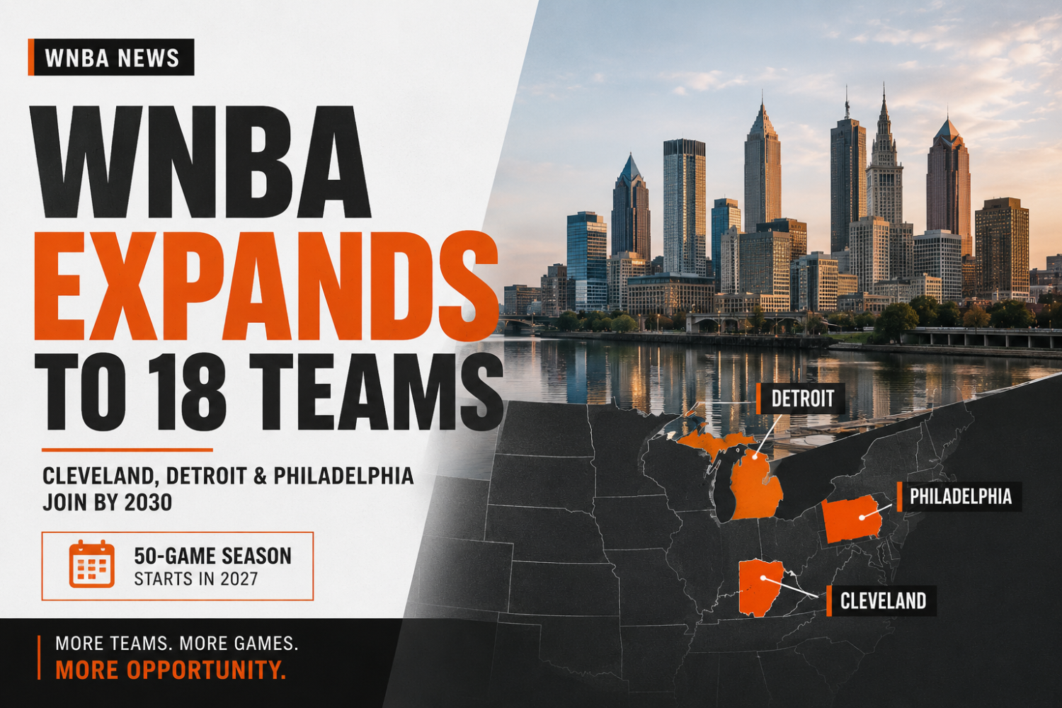 WNBA Expansion To 18 Teams Marks A Historic Turning Point For Women's Basketball