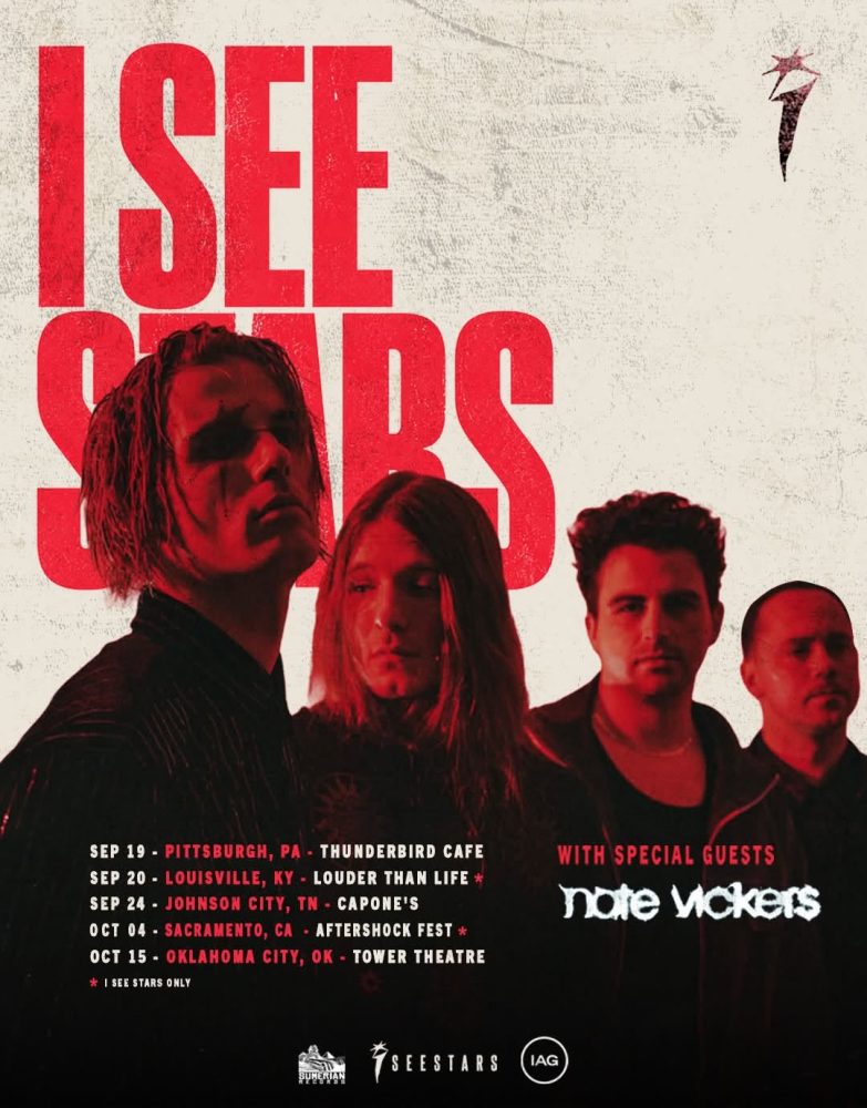 I See Stars Announce Fall 2026 Headlining Shows With Nate Vickers