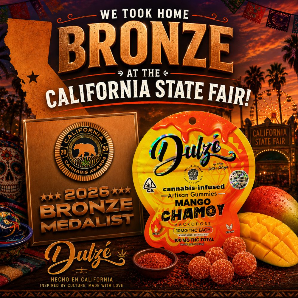 Dulze's Award-Winning Mango Chamoy Gummies Take Home Bronze at 2026 California Cannabis Awards
