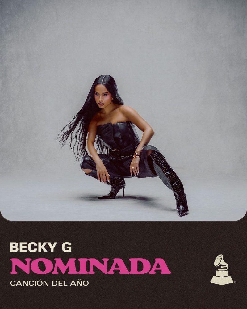 Becky G And Carlos Santana Earn 2026 Latin GRAMMY Song Of The Year Nomination For "Mi Gran Amor"