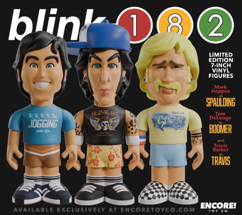 Blink-182’s “First Date” Alter Egos Return As Limited Edition Vinyl Figures For Take Off Your Pants And Jacket’s 25th Anniversary