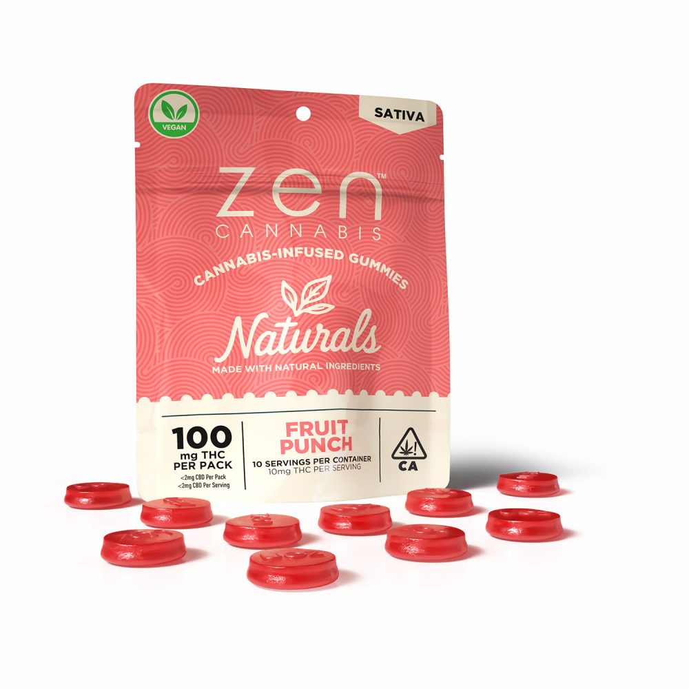 Zen Cannabis Expands California Edibles Lineup With Naturals Vegan Gummies