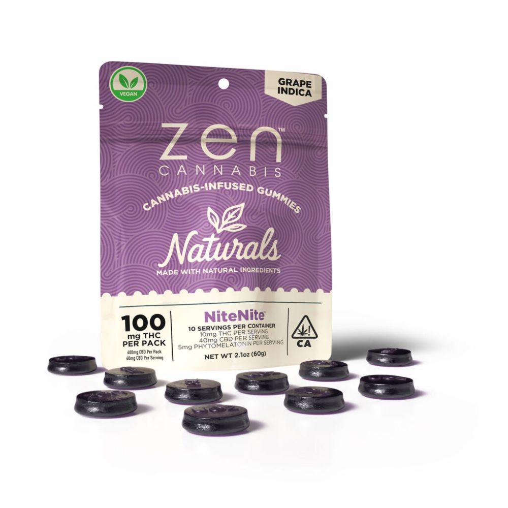 Zen Cannabis Expands California Edibles Lineup With Naturals Vegan Gummies