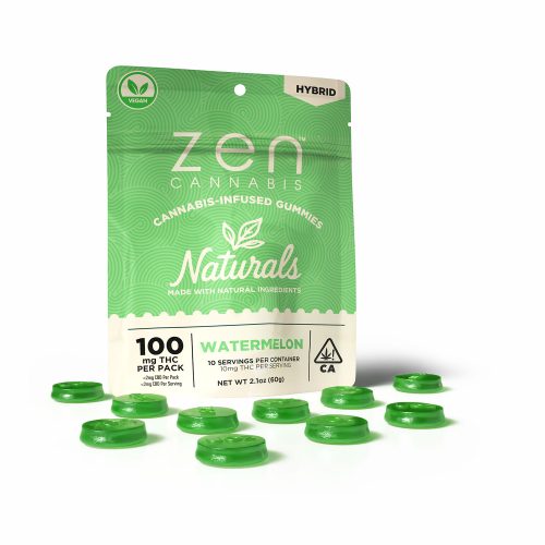 Zen Cannabis Expands California Edibles Lineup With Naturals Vegan Gummies